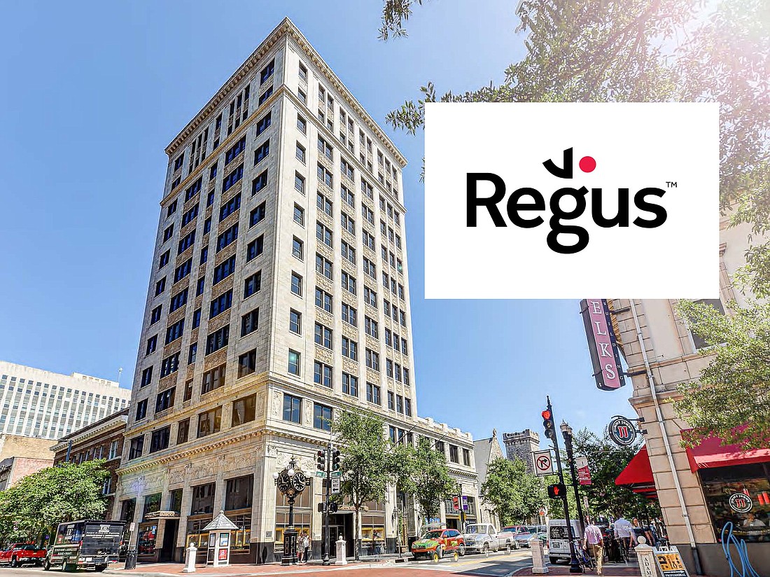 Regus is developing space in the historic Greenleaf & Crosby Building – now called The Greenleaf – at 204-208 N. Laura St. in Downtown Jacksonville.