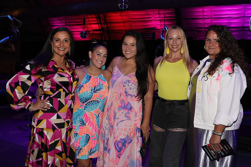 Jennifer Mitchell, Natalie Young, Julie Barren, Olga Coronas and Natalia Deeb
