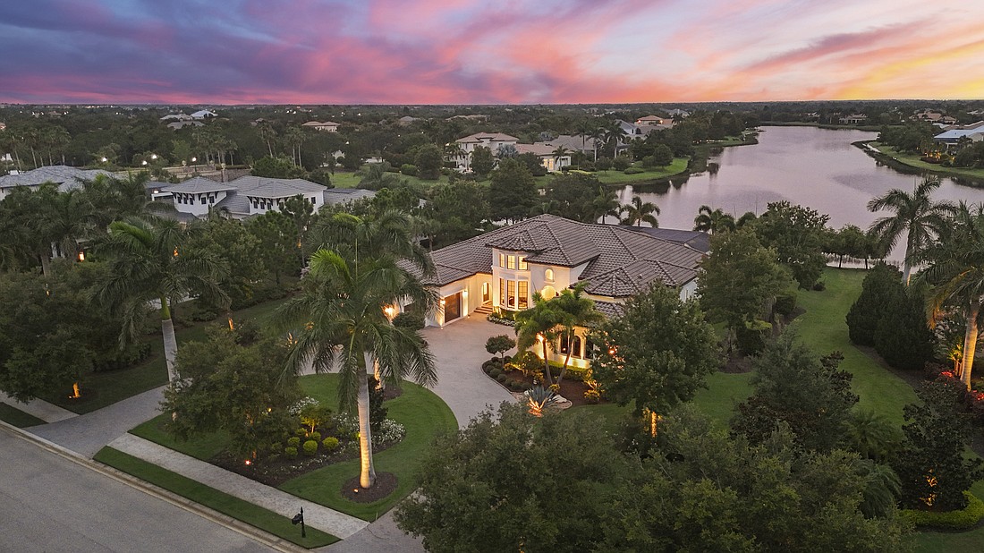 This Lake Club home at 8024 Bowspirit Way sold for $3,275,000. It has four bedrooms, four baths, a pool and 3,938 square feet of living area.