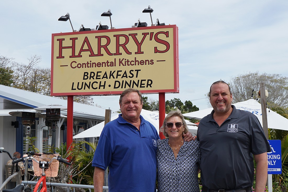 Harry, Lynn and Hal Christensen.