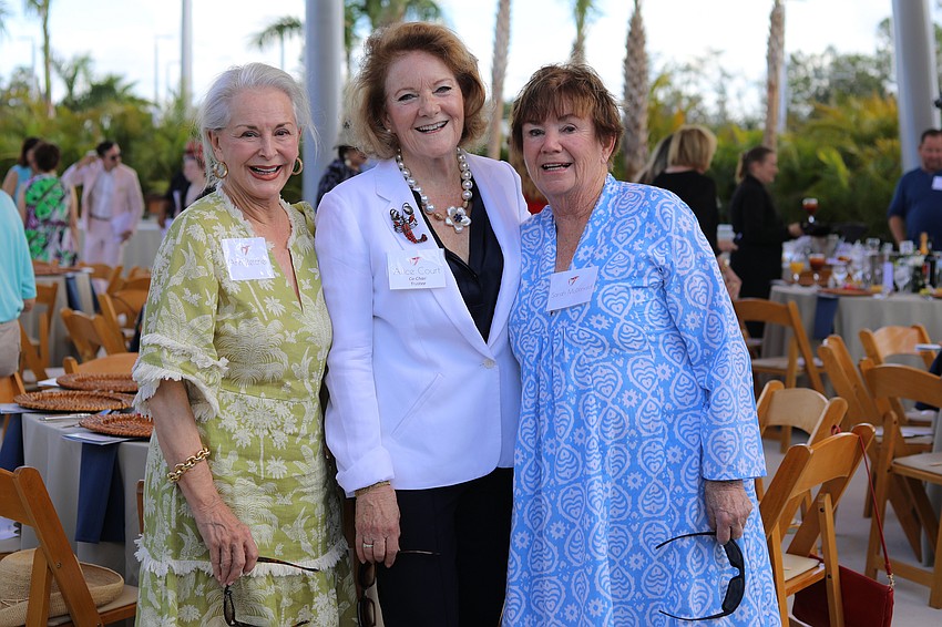 Ann Fletcher, co-chair Alice Court and Sarah McDonald