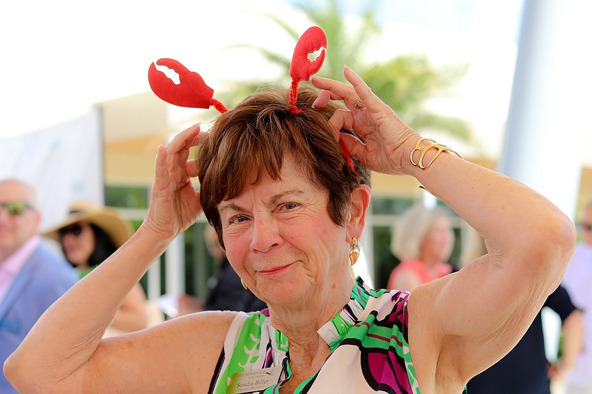 Sondra Biller dons her favorite crown.