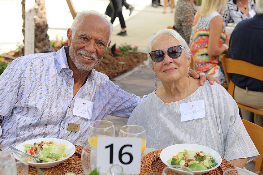 Trustee Ed Swan and Claudia Swan