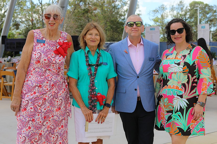 Jane Serio, Fran Mys, Aron Lamerson and Kelly Borgia