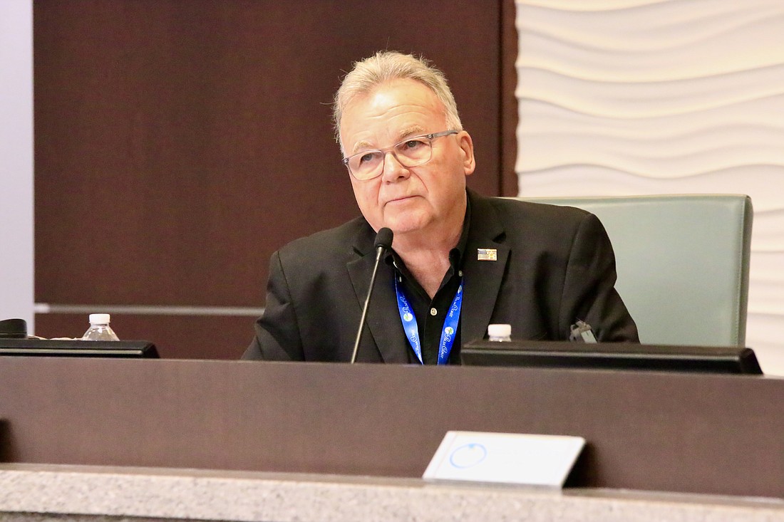 Vice Mayor Ed Danko was censured in a 3-1 vote at his last Palm Coast City Council meeting. Photo by Sierra Williams