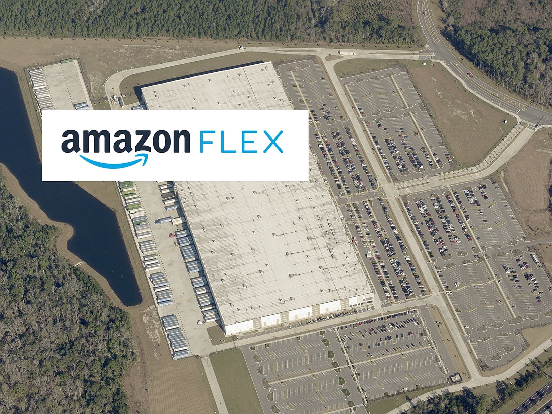 Amazon.com is updating its 12900 Pecan Park Road fulfillment center distribution center site for its Amazon Flex program.