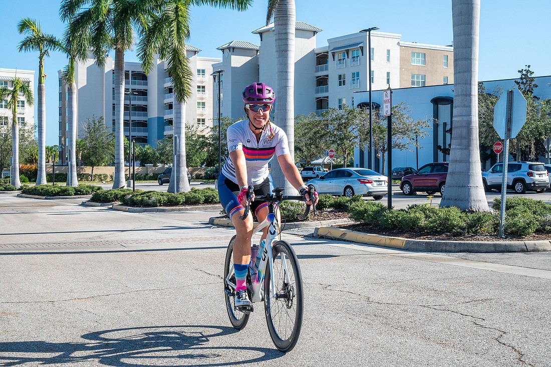 As president of the Village Idiots Cycling Club, Dawn Zielinski lobbies for efforts to make roadways safer for cyclists.