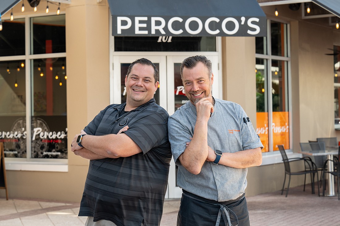 Evan Percoco and Zach Zeller have ambitious plans for restaurants on Lakewood Ranch Main Street.