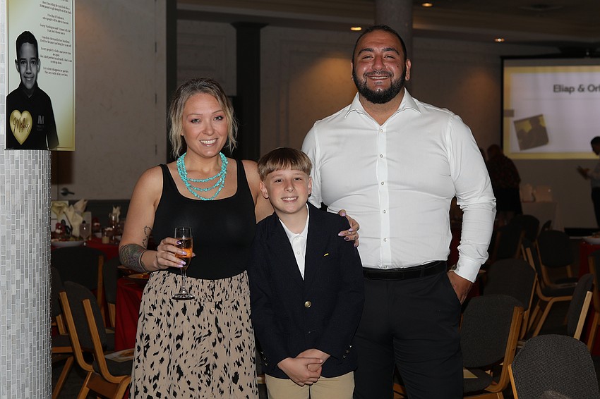 When asked on stage who his superhero is, Wyatt Morton quickly replied, 