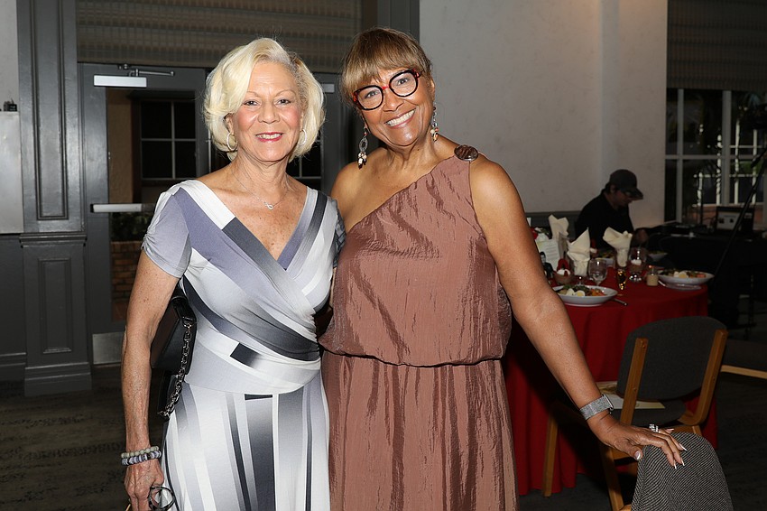 Barbara Edelin and Annice Wooden