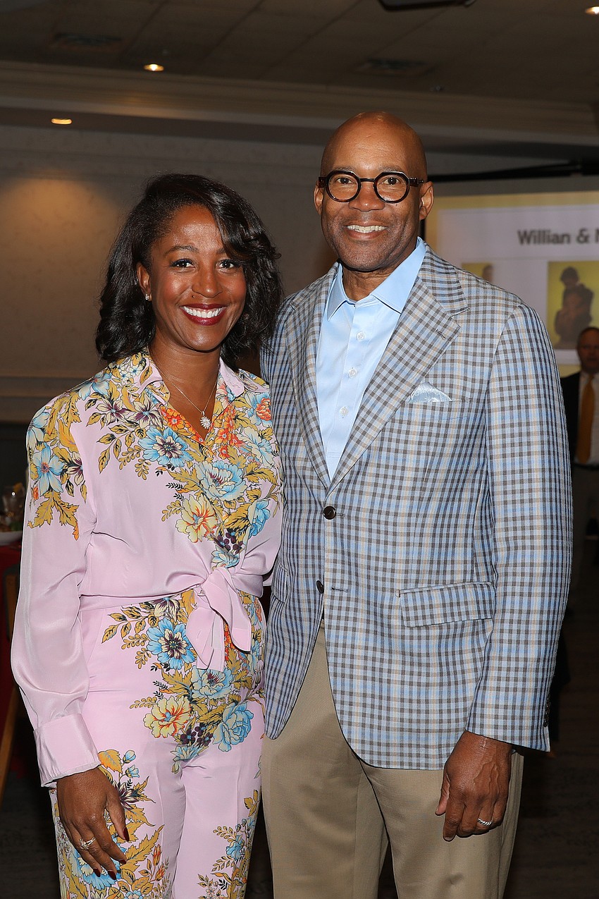 Board Member Naiema Frieson with husband, Don.