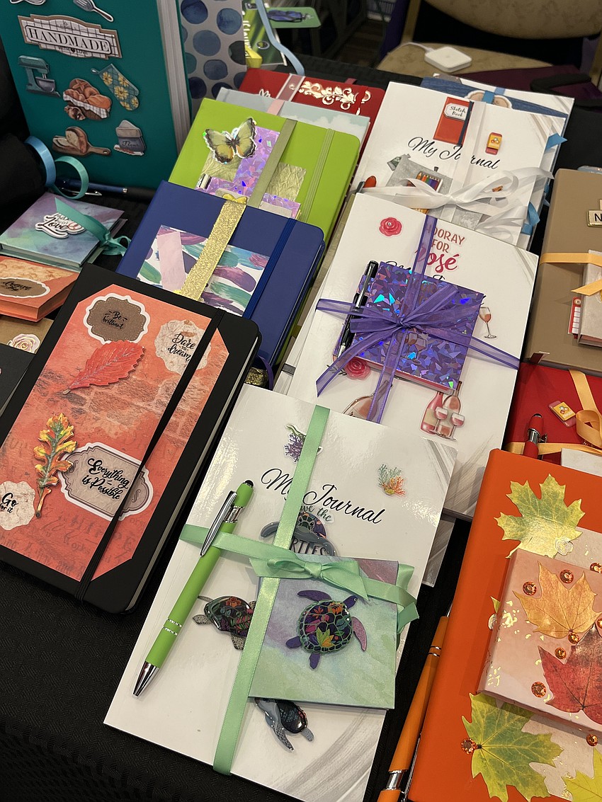 Lakewood Ranch's Benise Jones designs journals to match a variety of interests.