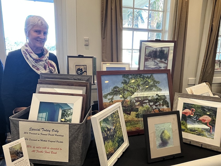 Lakewood Ranch pastel painter Cosette Kosiba says being with the Creative Arts Association of Lakewood Ranch is like being with family. She's able to showcase her original pastels at the association's fall art show.