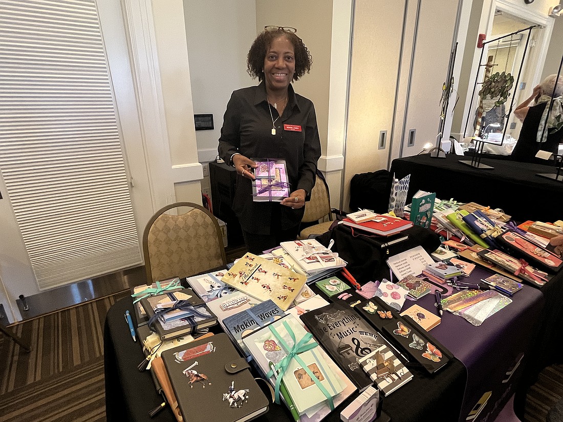 Lakewood Ranch's Benisa Jones combines her passions for writing and journals to design her own journals.