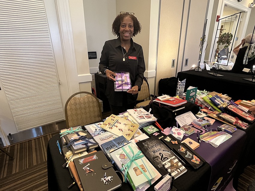 Lakewood Ranch's Benisa Jones combines her passions for writing and journals to design her own journals.