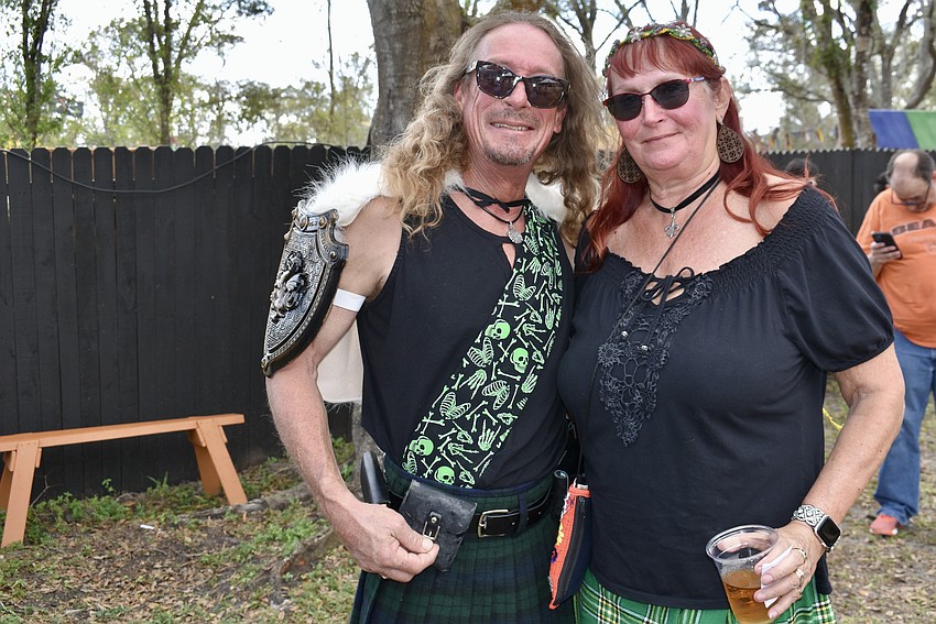 It's been six years since Fort Myers' Tim and Karen Salsberg visited the Sarasota Medieval Faire.
