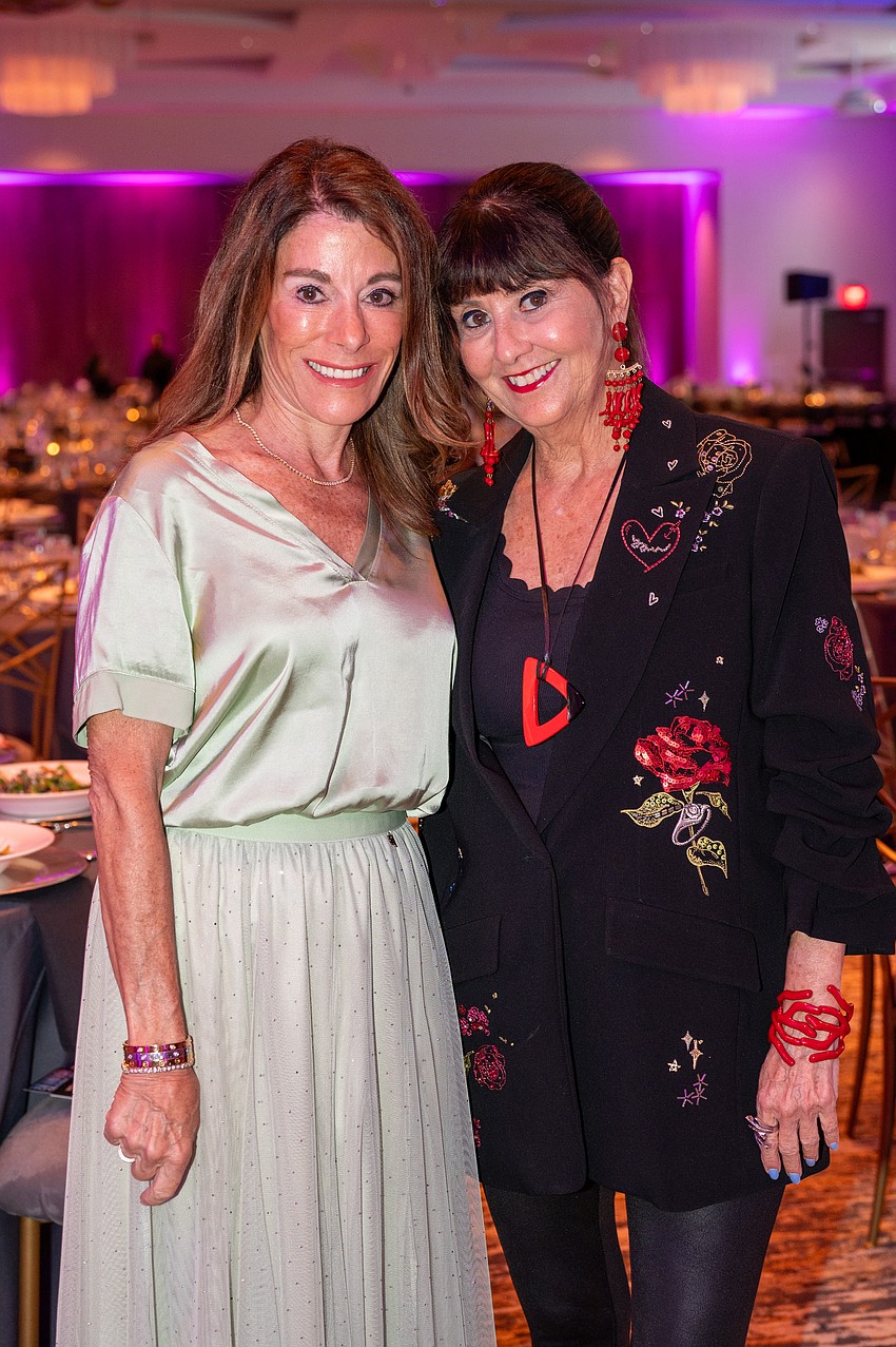 Nancy Wolk and Roxie Black