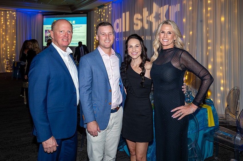 Roger Pettingell, Thomas and Kristin Arbuckle, and Alisa Pettingell