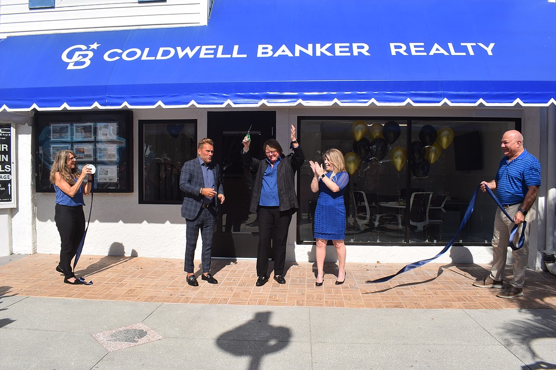 The Coldwell Banker Realty office on St. Armands Circle reopened on Nov. 13