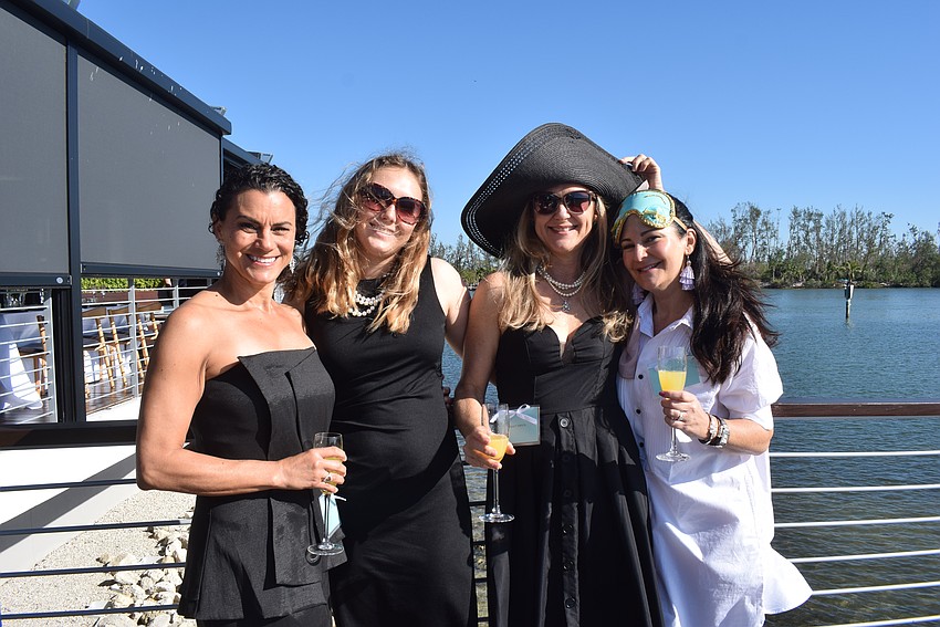 Maria Dent, Selby Kirschner, Tracy Topjun and Kathy Thompson at the debutante event.