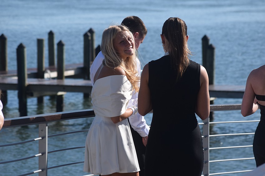 Rylie Jackson at the debutante event at Shore Longboat Key.