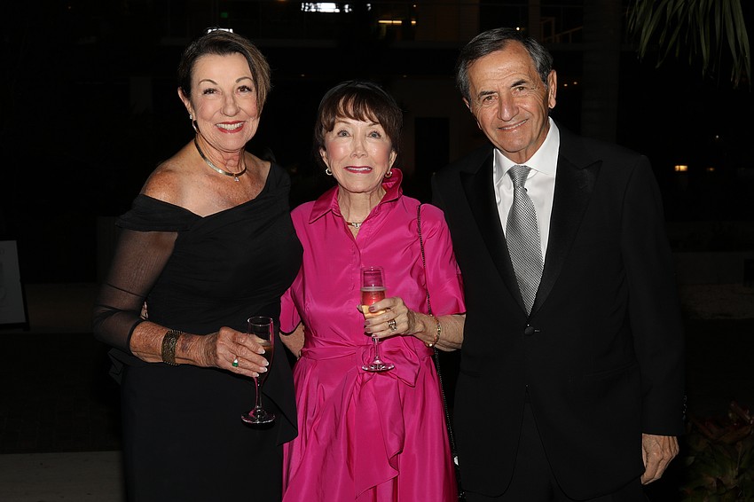 Bonnie Van Overbeke with Pat and Sam Santarosa