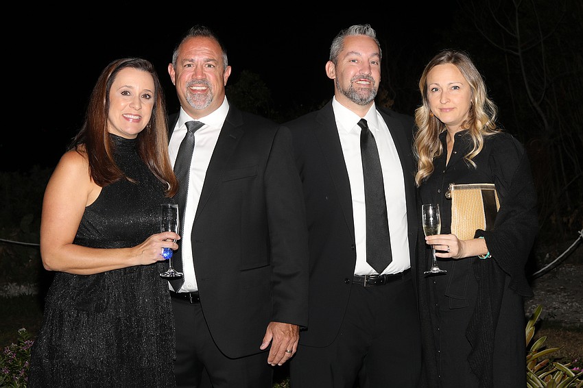 Andrea and Rob Hunt with Patrick and Erin Duggan