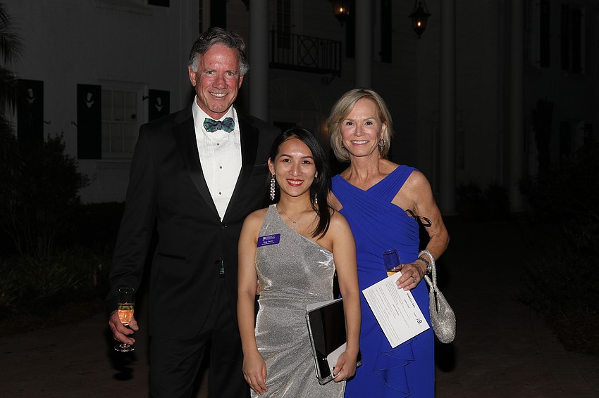 SPARCC's Communication Manager, Ning Tinsley with John and Jo McKenzie.