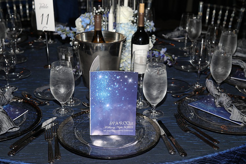 SPARCC held its 45th Sapphire Anniversary titled SPARCCle Starry Night Soirée at Selby Botanical Gardens on Nov. 16 with 240 guests in attendance.
