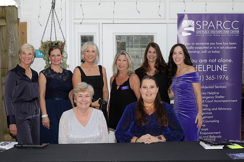 Front: Lori Deitz, Crystal Leuty; back: Carolyn Rovner, Melissa Ferlazzo, Alyson Galuska, Carolyn Castro, Melissa Silva and Kris Ravenscroft