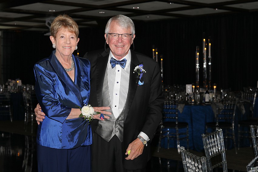 Gala committe members Susan and Charlie Wilson