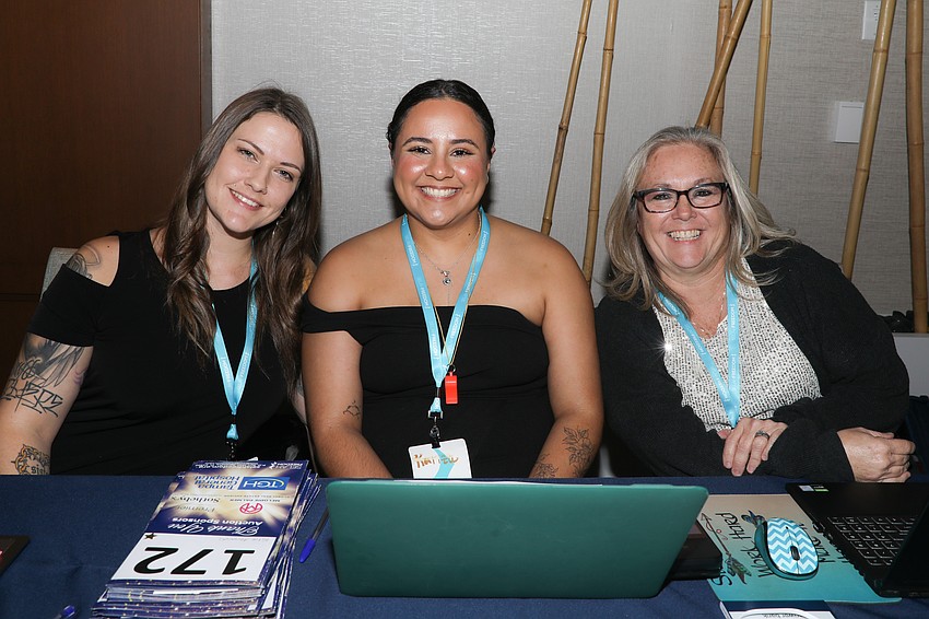 Brenna Cole, Kariza Livingston and Stacey Reed-Cash