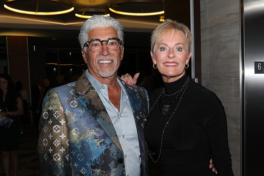 Carl and Charlotte Troiano attend Selah Freedom Light the Path to end trafficking gala on Nov. 1 at the Westin, Sarasota.