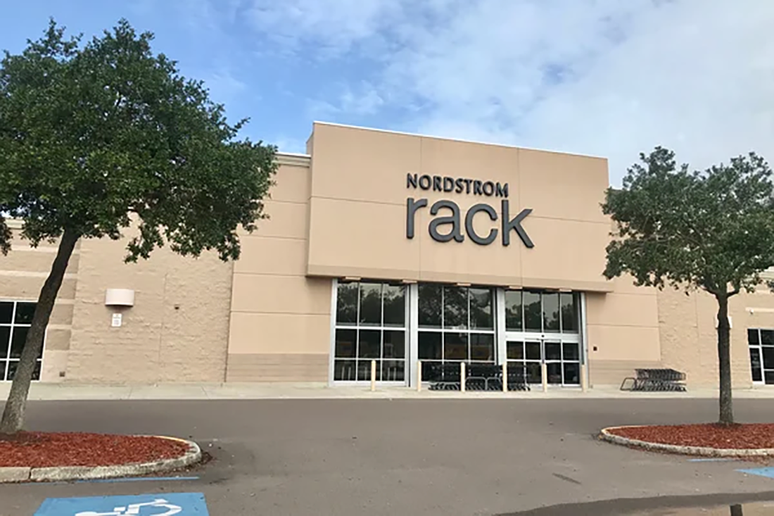 Nordstrom Rack exterior in Tampa, Florida.