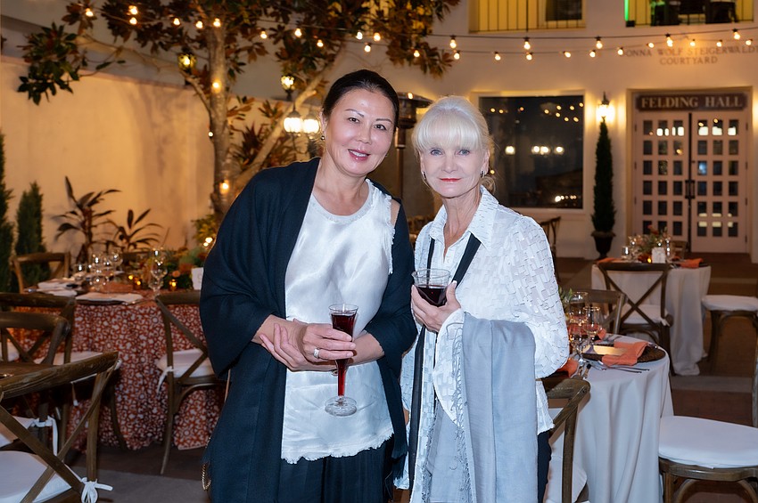 Myra Taylor and Vivian Delia