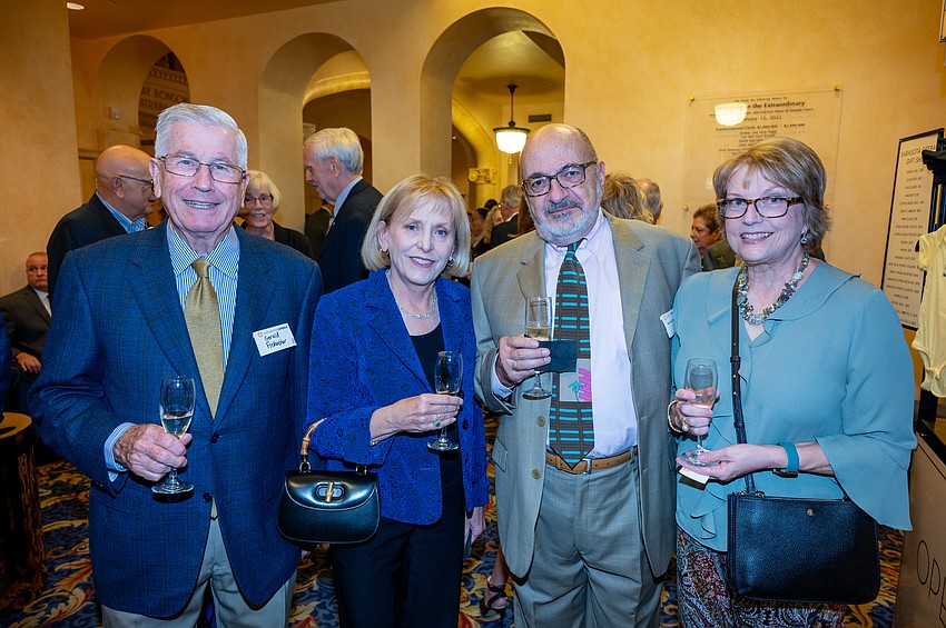 Gerald Fickenscher, Wendy Babb, Beau Louis and Sharon St. Clair