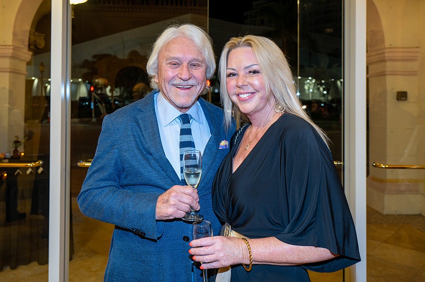 Doug Holder and Marie Brady