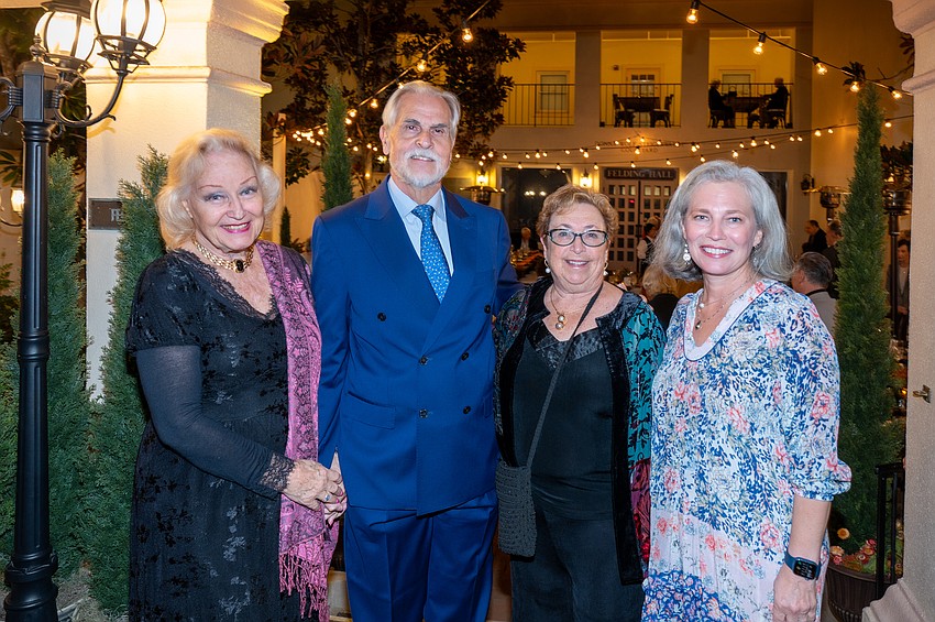 Bobby Garibaldi, Sarasota Opera's Artistic Director Victor DeRenzi, Marlen Kitchell and Julie Swanger