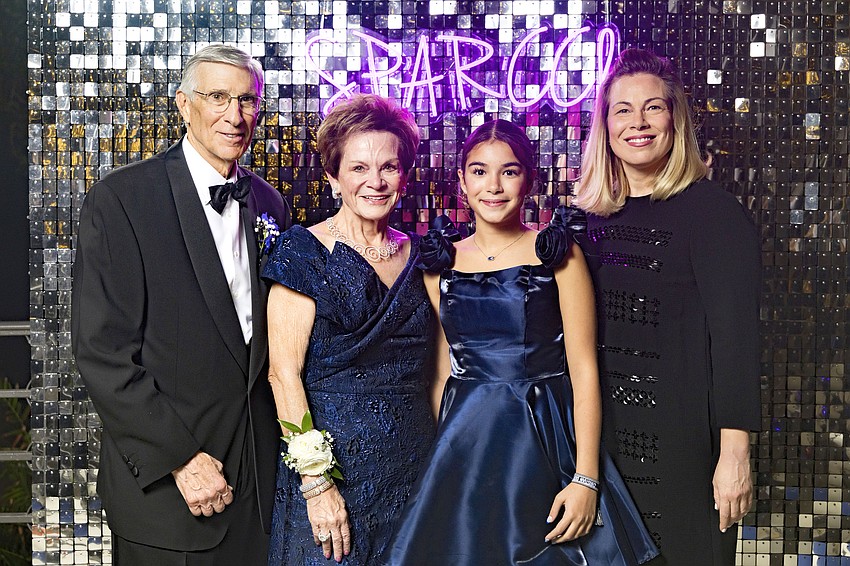 Larry Castellani, Joan Castellani, Ela Grace Vardan and Julie Vardan