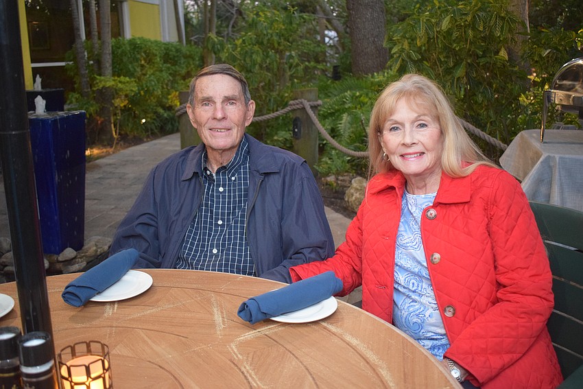 Jim and Lynn Larson at Kiwanis Club evening social.