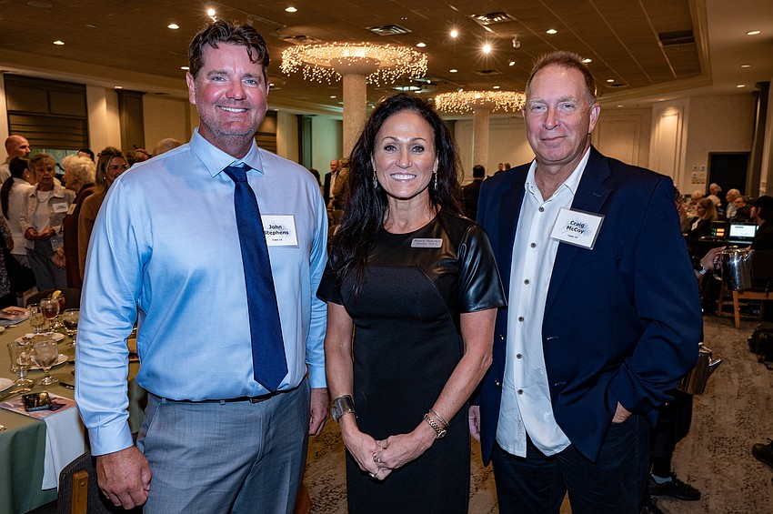 John Stephens, Stacey Maloney and Craig McCoy