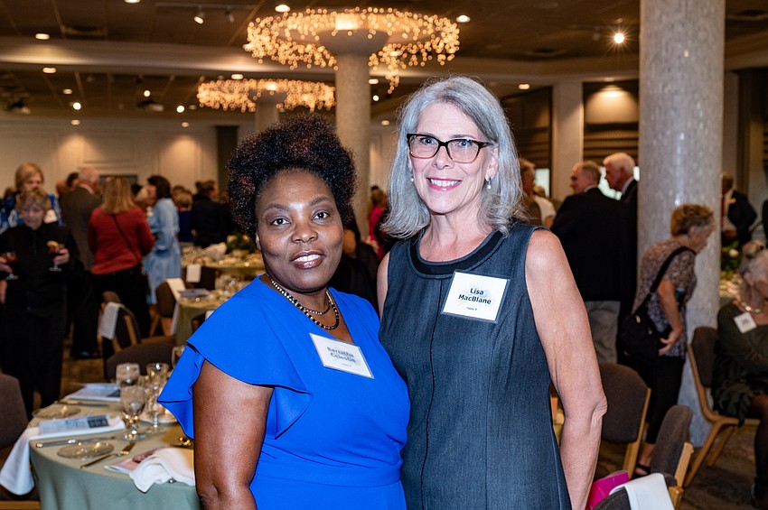 Bernitha Celestin and Lisa MacBlane