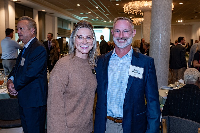 Amanda Harrison and Mark Freeman