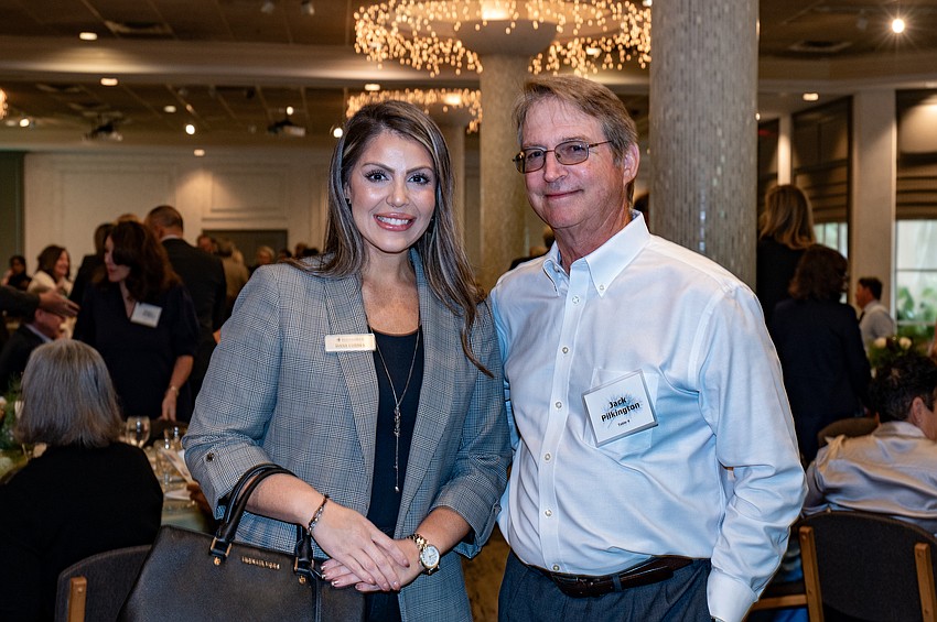 Diana Correa and Jack Pilkington