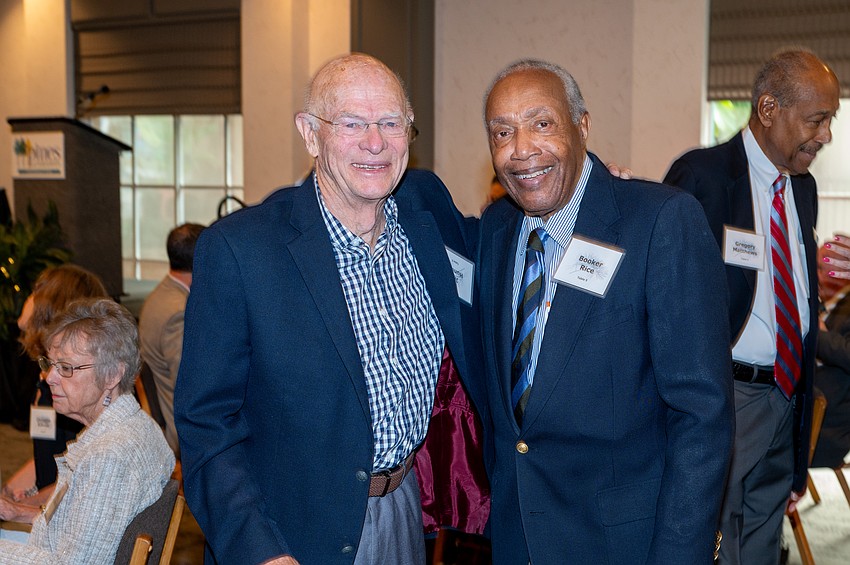 Jim Hunter and Booker Rice