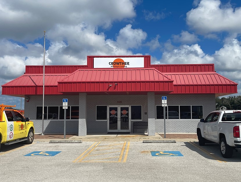 Crowther Roofing has a new facility at 7120 26th Court East.