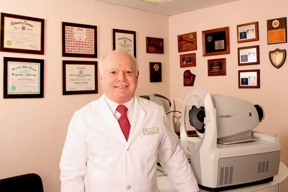 Dr. Frederick E. Soto, Jr. retired from the Centers for Sight.