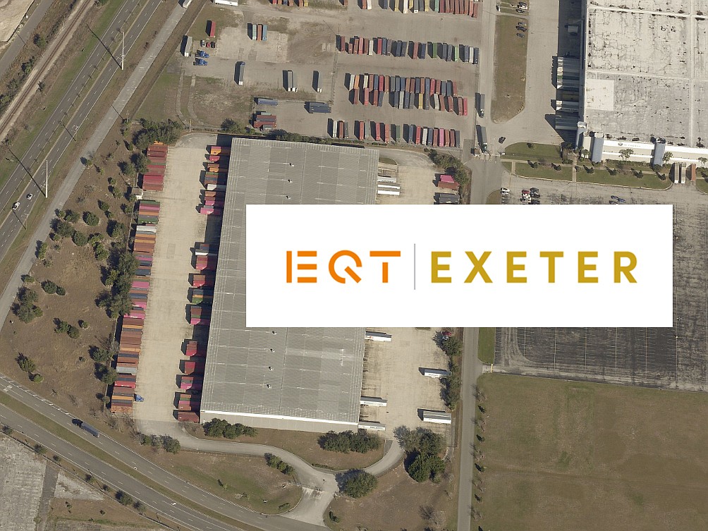 EQT Exeter acquired the warehouse at 10089 N. Main St., North Jacksonville for $30.2 million.