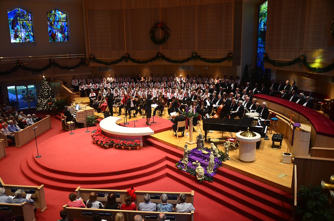 The Sarasota Choral Society performs Handel's Messiah.