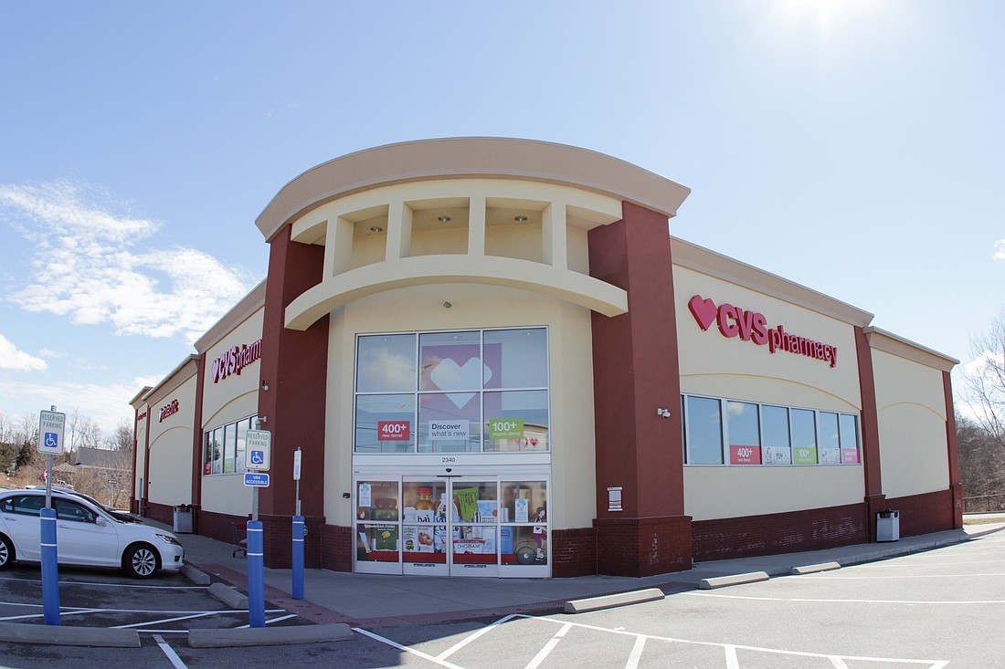 The exterior of a CVS Health pharmacy location